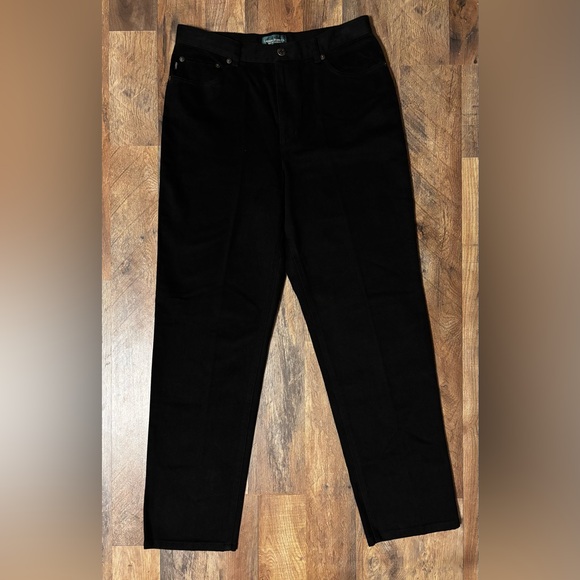 Ralph Lauren Denim - Lauren Jeans Co Ralph Lauren Black Straight Leg Jeans